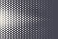Halftone Hexagonal Pattern Vector Abstract Geometric Technology Background Royalty Free Stock Photo