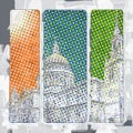 Halftone illustration of St Pauls Cathedral