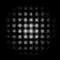 Halftone like element of crosses. Monochromatic abstract image. Royalty Free Stock Photo