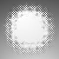 Halftone like element of crosses. Monochromatic abstract image. Royalty Free Stock Photo