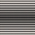 Halftone mesh seamless pattern. Vector black and white texture with lace, weave Royalty Free Stock Photo