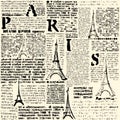 Halftone newspaper Paris