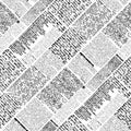 Halftone newspaper pattern