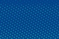 Halftone pattern. Comic background. blue color Vector illustration