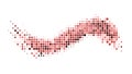 Halftone Pattern Flow Icon, Abstract Art, Digital Noise, Gradient, vector design Generative AI Royalty Free Stock Photo
