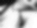 Halftone Pattern. Set of Dots. Dotted Texture. Overlay Grunge Template. Distress Linear Design. Fade Monochrome Points.