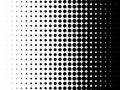 Halftone pattern vector dot gradient background