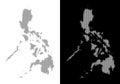 Halftone Philippines Map