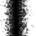 Halftone random circles, random dots illustration. Specks, stipple, speckles, stippling background and pattern. Pointillist,