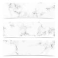 Halftone realistic marble stone texture cards collection