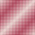 Halftone red square geometric gradient pattern
