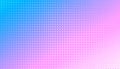 Halftone retro background. Pink blue halftone gradient. Royalty Free Stock Photo