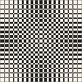 Halftone seamless pattern. Trendy retro vintage vector geometric background with square grid Royalty Free Stock Photo