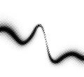 Halftone Soundwave Design