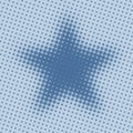 Halftone star