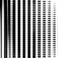 Halftone Stripe Gradient Abstract Pattern Royalty Free Stock Photo