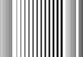 Halftone vertical straight, parallel and random lines, stripes pattern and background. Lines vector illustrations. Streaks, strips