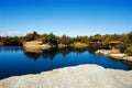 Halibut Point Granite Quarry Royalty Free Stock Photo