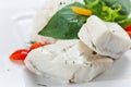 Halibut with rice Royalty Free Stock Photo