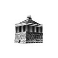 Halicarnassus Mausoleum. Royalty Free Stock Photo