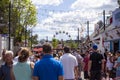 Halifax Fair Grounds Amusement Park is a Tourist Attraction Ferris wheel and loads of Tourism People busy crowded summer Location