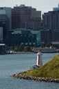 Entrance to Halifax Harbor Royalty Free Stock Photo