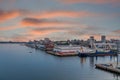Halifax Harbour at Dusk Royalty Free Stock Photo
