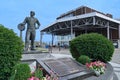 Statue of Halifax native, shipping magnate Samuel Cunard,