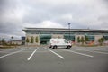 Red Cross Van outside canada games centre