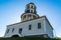 The Halifax Town Clock on Citadel Hill in Nova Scotia. Royalty Free Stock Photo