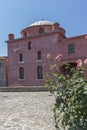 Halil Bey Mosque at old town of city of Kavala, Greece Royalty Free Stock Photo