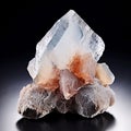 halite also known as rock salt halite is a colorless or white m Royalty Free Stock Photo