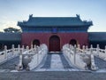 Hall of Abstinence, Beijing Royalty Free Stock Photo