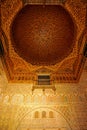 Hall of Ambassadors, Alcazar Royal in Seville, Andalusia, Spain