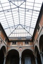Hall of Basilica della Santissima Annunziata Royalty Free Stock Photo