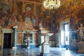 Hall of the Captains in Capitoline Museum, Rome, Italy