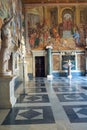 Hall of the Captains in Capitoline Museum, Rome, Italy