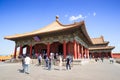 The Hall of Central Harmony in Forbidden City