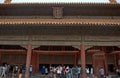 Hall of Earthly Tranquility in the Forbidden City, Beijing, Chin