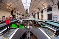 The hall of Gare Saint Lazare in Paris Royalty Free Stock Photo