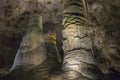 Hall of the Giants at Carlsbad Caverns Royalty Free Stock Photo