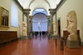Hall by Michelangelo in Galleria dell Accademia Florence, Italy