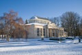 Hall of mineral water springs Glauber - Frantiskovy Lazne Franzensbad - Czech Republic Royalty Free Stock Photo