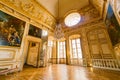 Hall of Mirrors of the famous Palace of Versailles Royalty Free Stock Photo