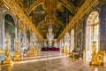 The hall of mirrors in Palace of Versailles