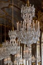 Hall of Mirrors, Versailles, France Royalty Free Stock Photo