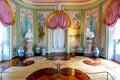 Hall of Muses in Chinese Palace in Oranienbaum Lomonosov, St. Petersburg, Russia Royalty Free Stock Photo