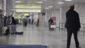 Hall near reception desks in Manas airport