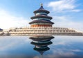 Hall of Prayer for Good Harvests, the largest building in the Temple of Heaven. Beijing, China. Royalty Free Stock Photo