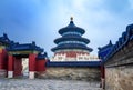 Hall of Prayer for Good Harvests, the largest building in the Temple of Heaven. Beijing, China. Royalty Free Stock Photo